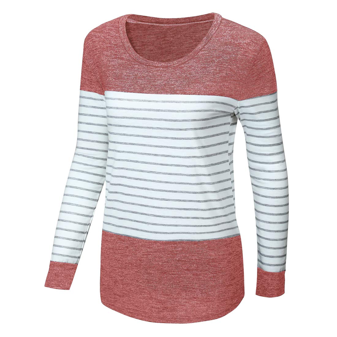 Gititlys Button Tops Women Long Sleeve Loose Blouse XXL