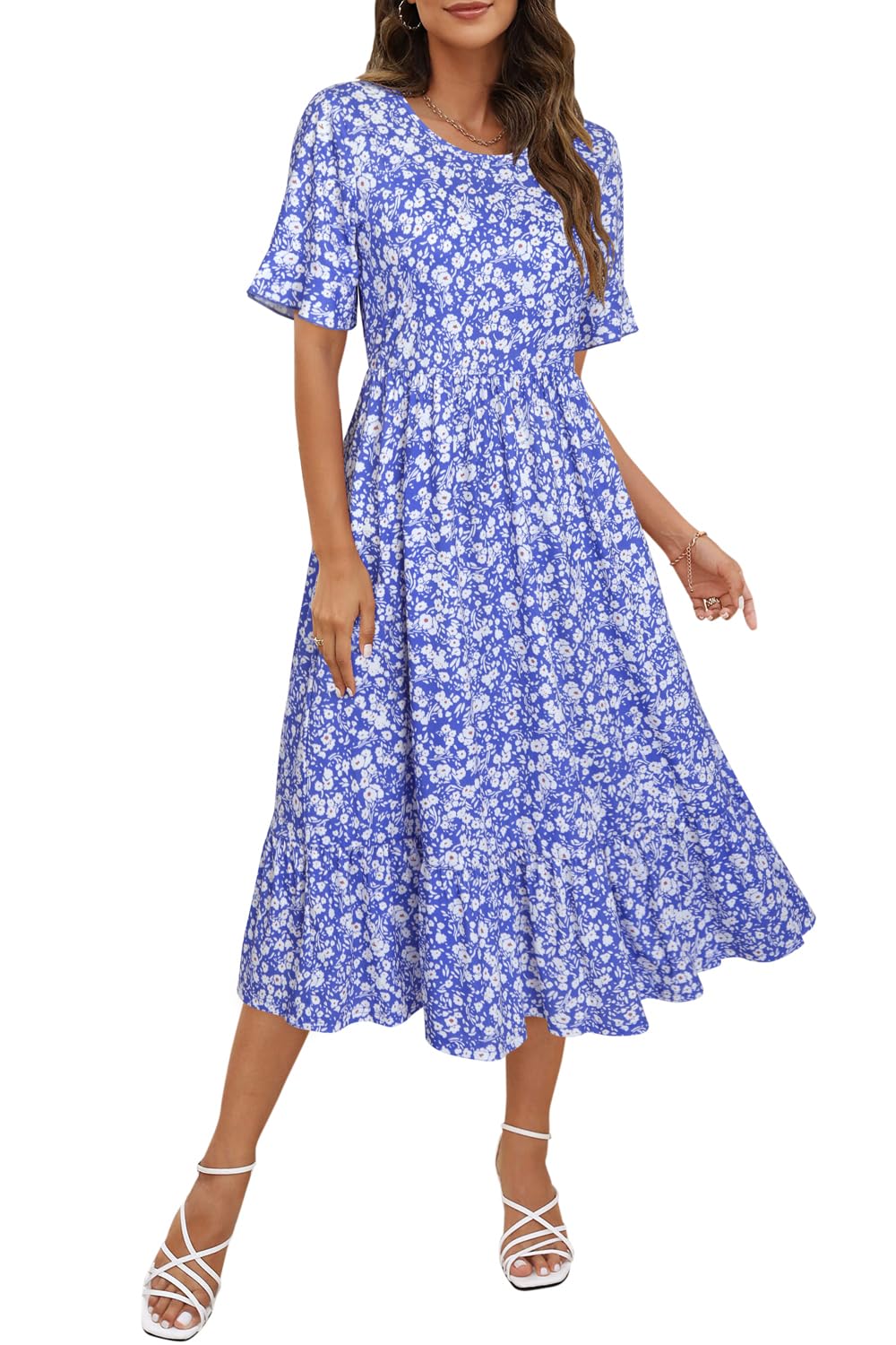 STYLEWORD Women's Summer 2025 Casual Short Sleeve