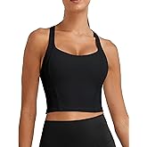 BMJL Women's Workout Tank Tops with Built in Bra Athletic Sports Crisscross Back Summer Going Out Clothing 2025