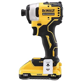DEWALT DCF809L2T-QW - 18V Li-ion Sub-Compact Series Cordless 1/4 Impact Driver with Brushless Motor-2x3Ah Batteries Included