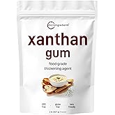 Micro Ingredients Xanthan Gum Powder, 32 oz (2 lb) | Premium Quality for Keto &amp; Gluten-Free Baking, Unflavored Thickening Agent for Cooking, Non-GMO Vegan Friendly