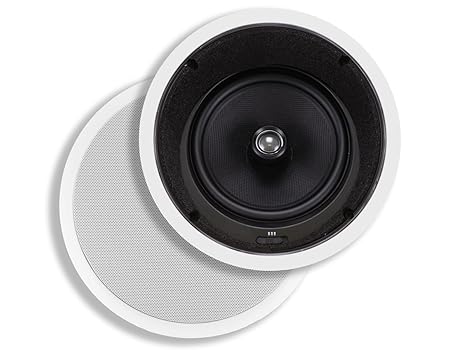 Amazon In Buy 8 Inches Kevlar In Ceiling Speakers Pair W 15