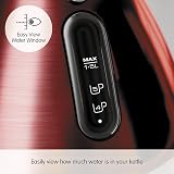 Morphy Richards 100133 Venture Pyramid Kettle Red 1.5L 3kW Rapid Boil view 3