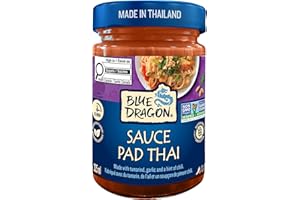 Blue Dragon Pad Thai Sauce 325ml – Tangy & Sweet Thai Stir-Fry Sauce, Non-GMO, Gluten-Free & Vegan