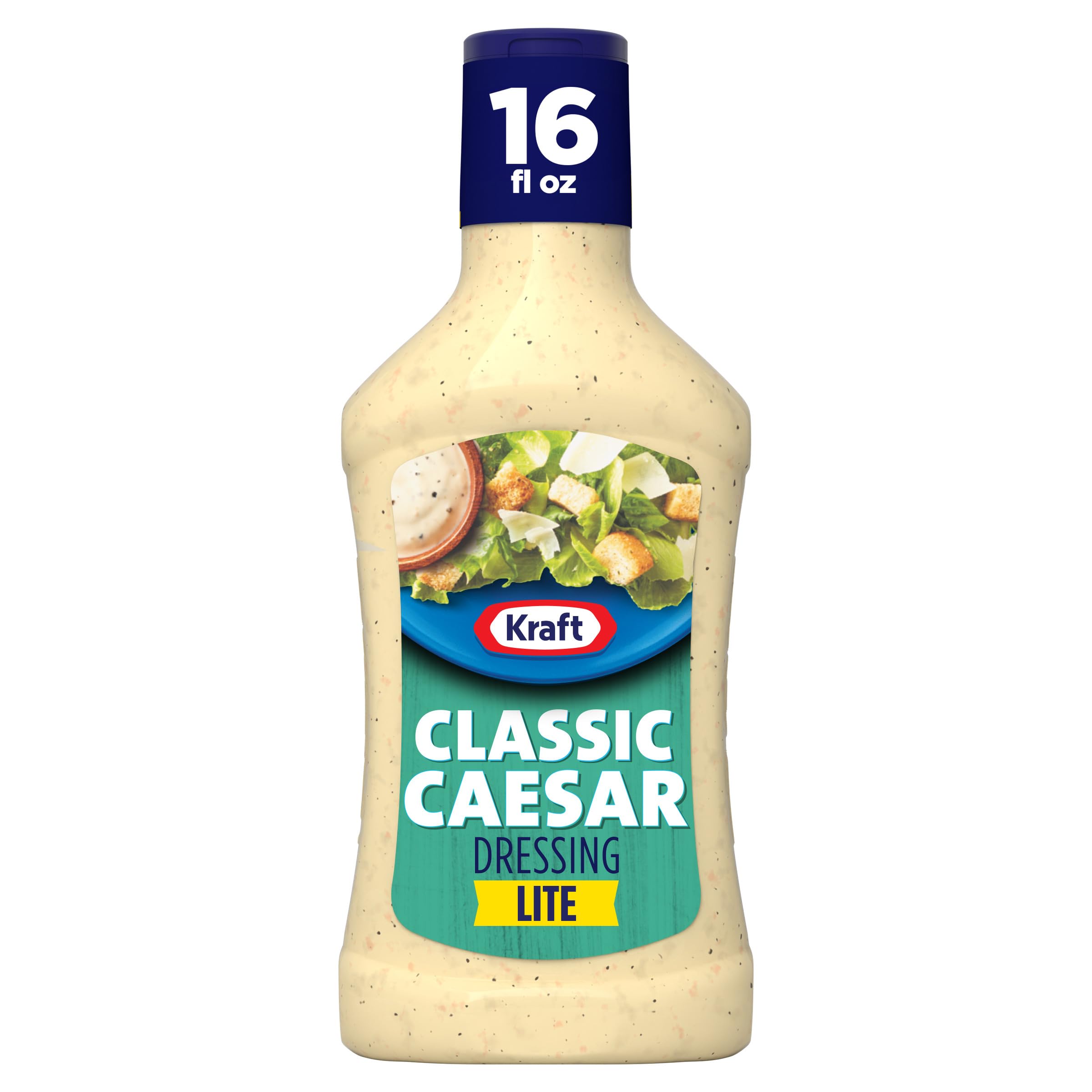Photo 1 of 2 Kraft Lite Classic Caesar Dressing, 16 fl oz Bottle