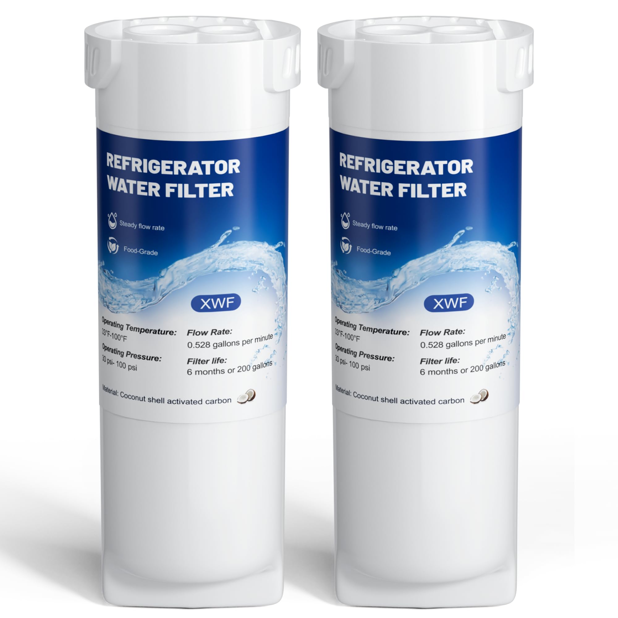 Most Popular Aftermarket Pack: Waterdrop XWF Refrigerator Water Filter (3-Pack)