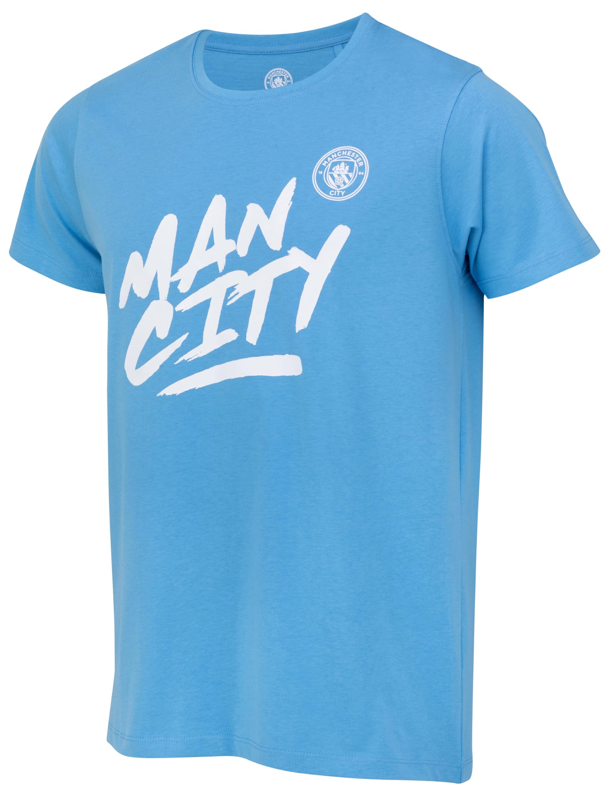 Manchester City Official Collection T-Shirt, Blue, L