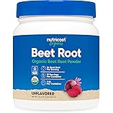 Nutricost Organic Beet Root Powder (1 LB) Certified USDA Organic | Vegan, Superfood