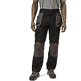 Caterpillar H2O Defender Water Resistant Work Pants for Men with Reinforced Knees, Bellowed Cargo Pocket and Tool Bags