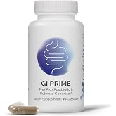 InfiniWell GI Prime - Pre, Post &amp; Probiotics for Digestive Health - Aid Immune Function &amp; Support the Gut-Brain Axis - with Bacillus Probiotics for Women &amp; Men (90 Capsules)