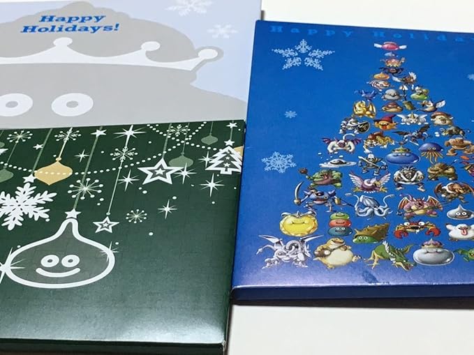 Amazon Square Enix Happy Holiday ポストカードセット スクエニ Ff ドラクエ ハッピーホリデー アニメ 萌えグッズ 通販