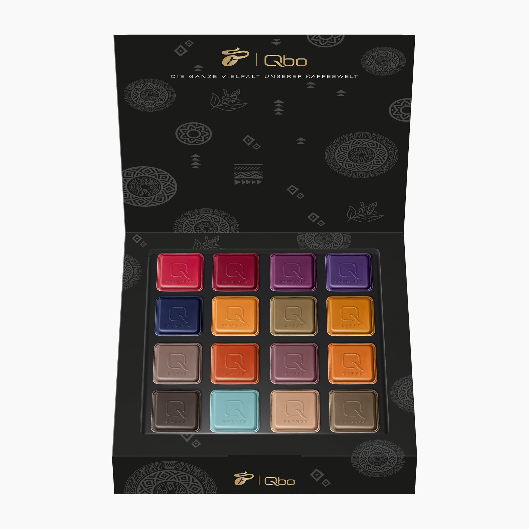 Tchibo Qbo ESSENTIAL Premium Kapselmaschine inkl. 16 recyclebare Qbo Kapseln für Espresso, Caffè und Caffè Grande, kompaktes, innovatives Design, Dark Berry 5