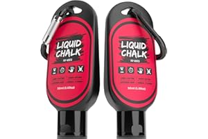 SINCERE GEAR PowerGrip Liquid Chalk - Ultimate Grip Enhancer for Gym, Weightlifting, Climbing & Powerlifting - Long-Lasting Gymnastics Chalk for Rock Climbing, Cheer, and Lifting - Superior Hold, No Mess