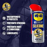 WD-40 Specialist Silicone Spray Lubricant 400ml Smart Straw All-Weather view 3