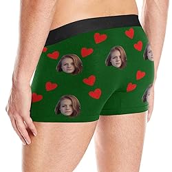 Custom Personalized Photo Printed Face Boxer, I