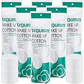 Maxcheck 600 Pcs Cotton Rounds Bulk Exfoliating Rounds for Face Makeup Remover Cotton Facial Pads for Face Makeup Removal Toner Pads