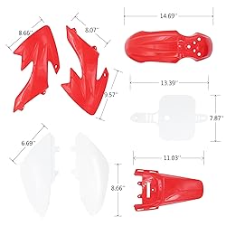 JIAXIMAN CRF50 Plastics Kit Pit Bike Parts Fairings