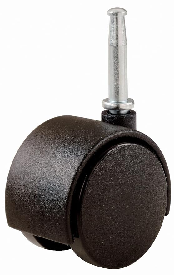 2" Inch Office Chair Caster Wheel, 5/16" Stem, 75 Lb Load