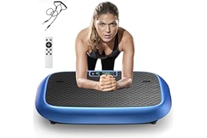 Natini Vibration Plate, Whole Body Vibration Platform Exercise Machine with Bluetooth Speaker, Home Fitness Equipment for Weight Loss & Toning(Jumbo Size)