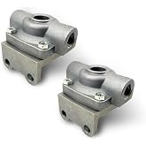 Torque 2 PCS 229859 QR-1 Quick Release Valve 3/8" Ports Replaces Bendix | QR-1 Quick Release Valve With 3/8" Ports, Replacement For Bendix 229859