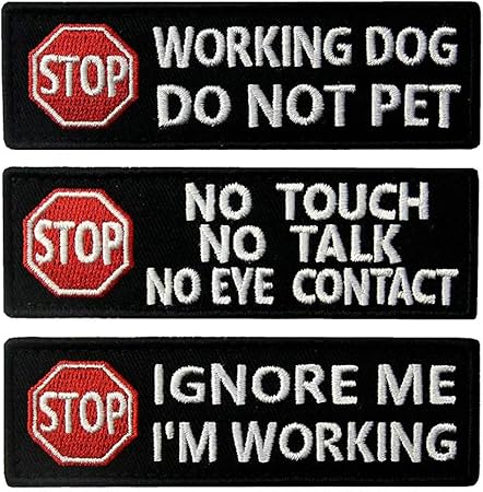 service dog velcro patches amazon