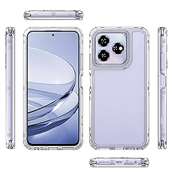 Elubugod Compatible with ZTE Axon 60 4G Case,3 in 1