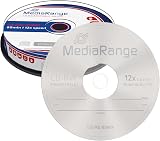 MediaRange MR235 CDRW80 700MB 12x Rewritable CD Disc Pack (10) Cake Box view 3