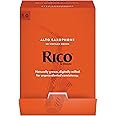 D'Addario Rico Alto Saxophone Reeds, Strength 3, Pack of 50