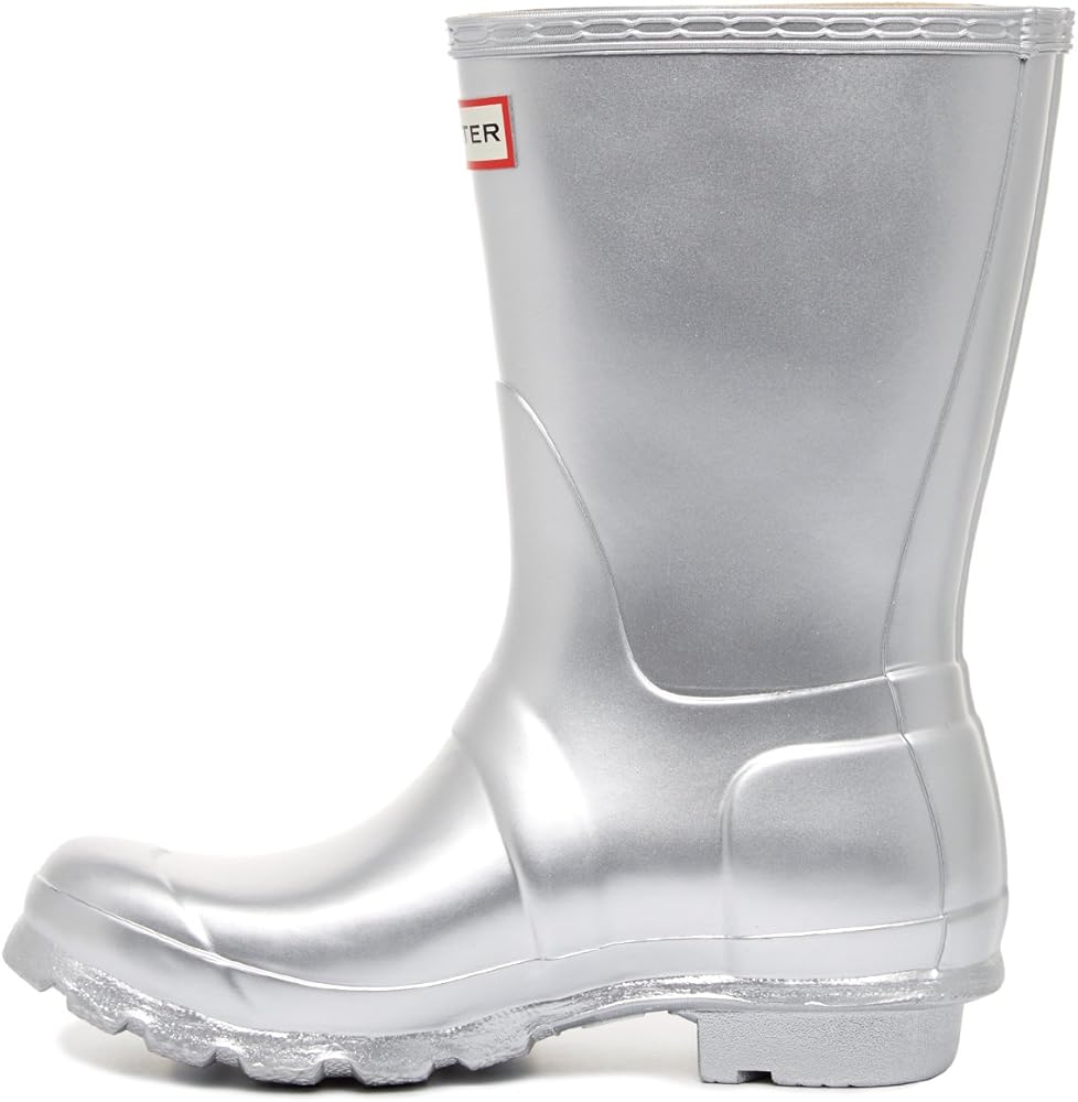 silver boots amazon