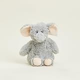 Warmies Plush Elephant Microwaveable Weighted Teddy with French Lavender Scent view 3