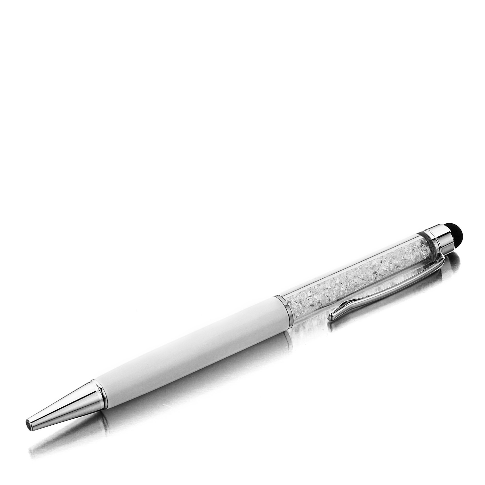 Shimla 1mm Ballpoint Pen/Stylus Combination - White