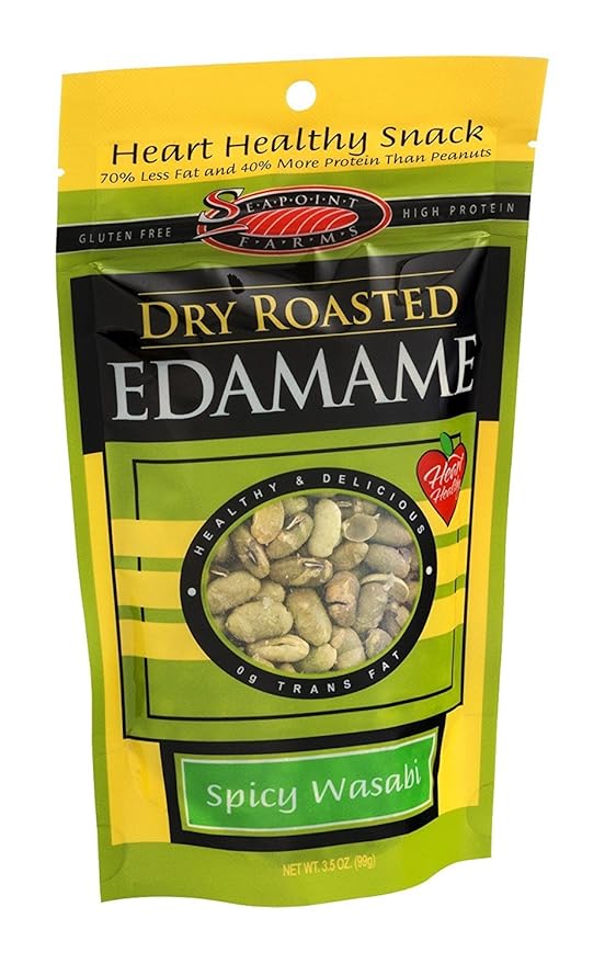 Seapoint Farms Wasabi Dry Roasted Edamame (12x3.5 OZ