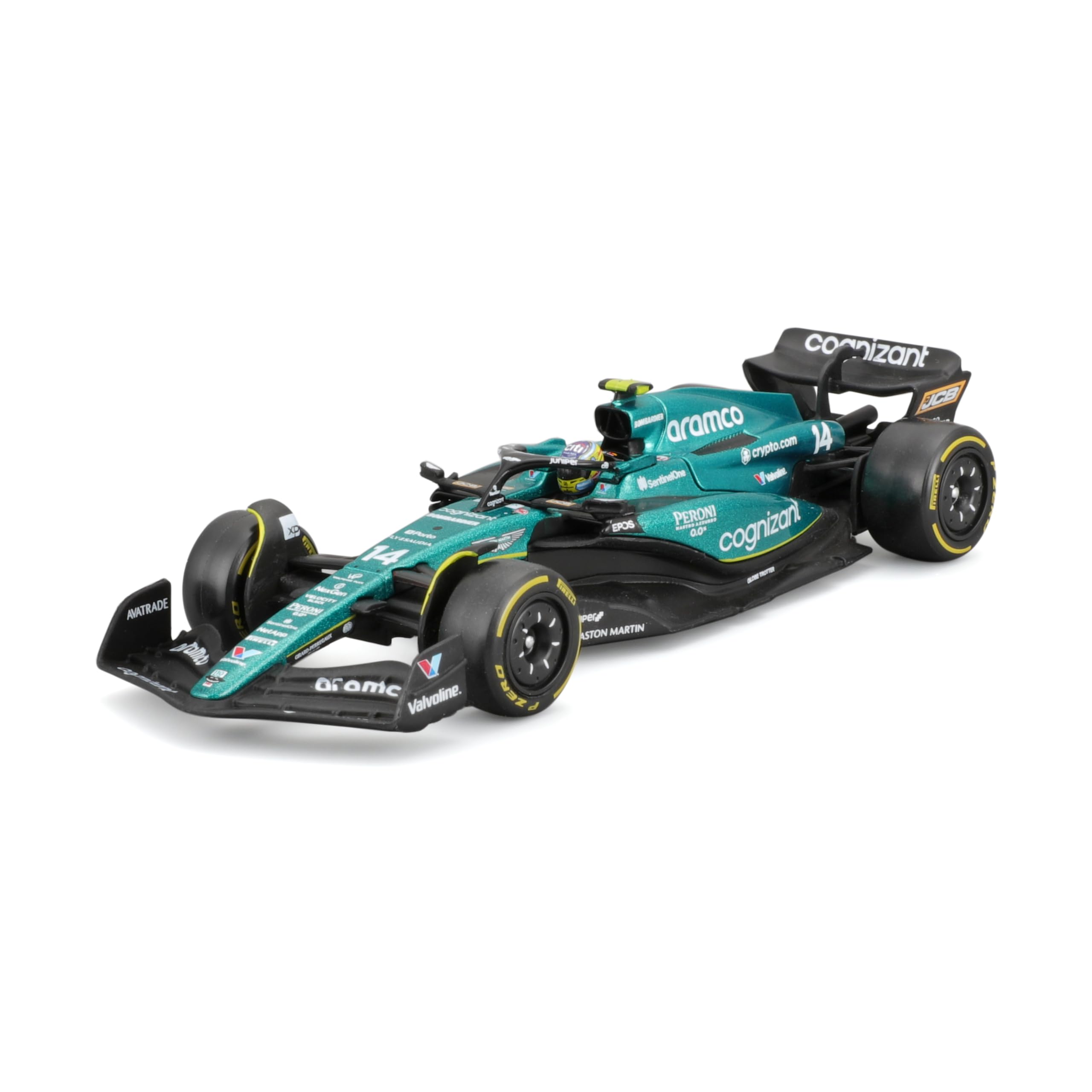 Photo 1 of Bburago 1:43 Race Aston Martin AMR23 (2023) w/Driver