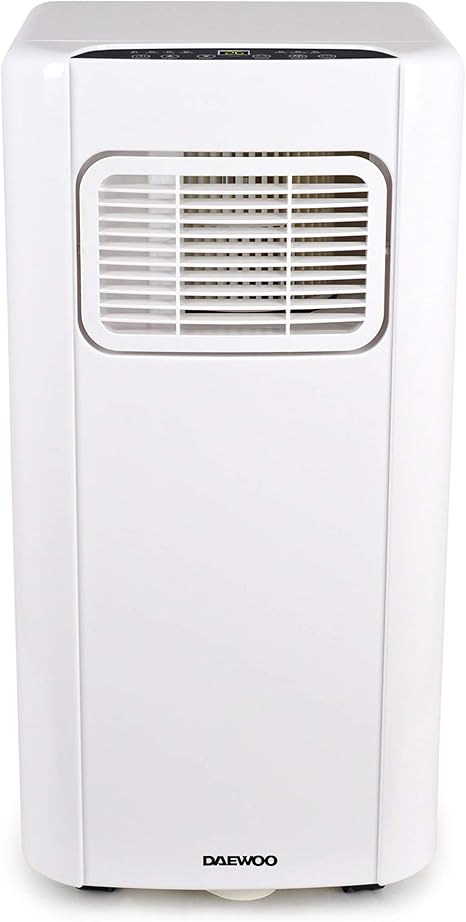 Daewoo 5000 Btu Portable 3 In 1 Air Conditioning Unit With Led Display Remote Control 24hr Timer 2 Fan Speed Settings For Home Small Office Energy Class A Amazon Co Uk Kitchen Home