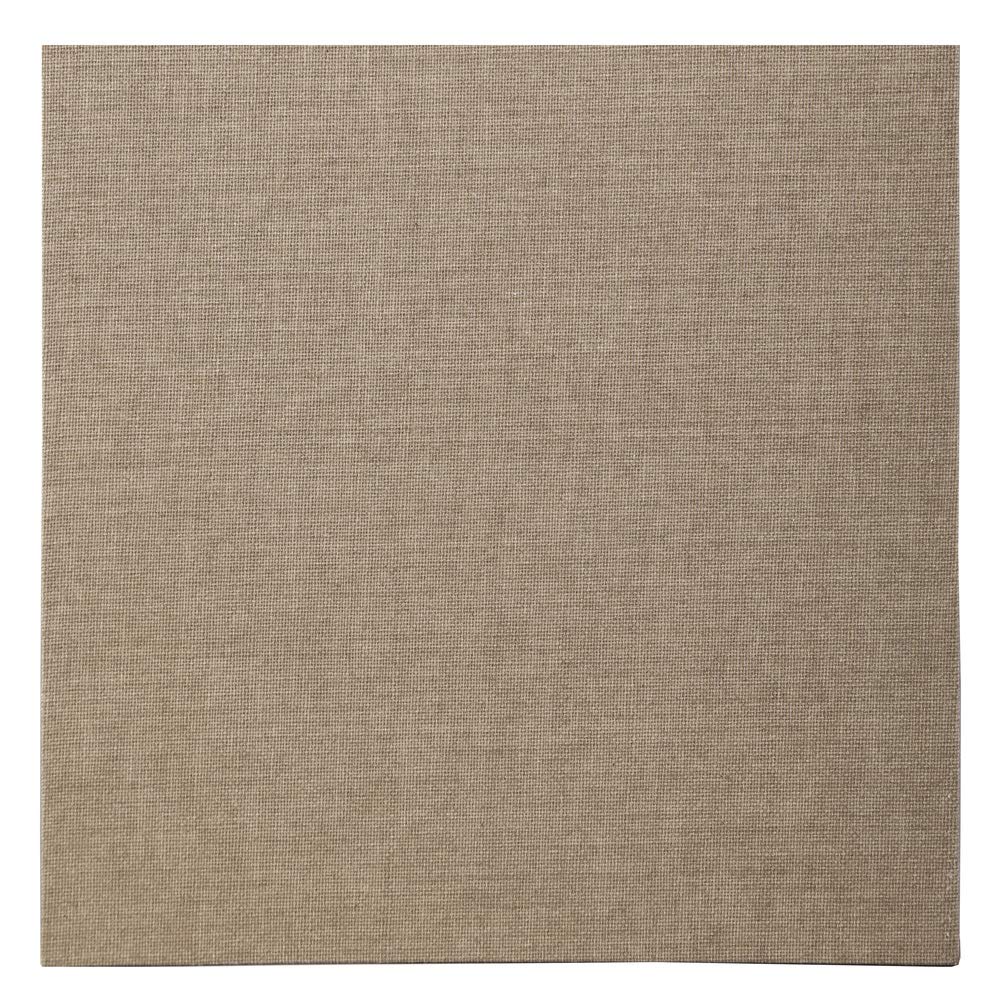 Clairefontaine - Ref 34149C - Natural Canvas Board - 40 x 40cm Sized, 3mm Thick, 75% Cotton & 25% Polyester - Transparent Coating for Oil & Acrylic Painting — image 1