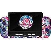 CRKD Nitro Deck - Professional Handheld Deck with Zero Stick Drift for Nintendo Switch and Switch OLED (Fortnite Cuddle Team Leader Ed)
