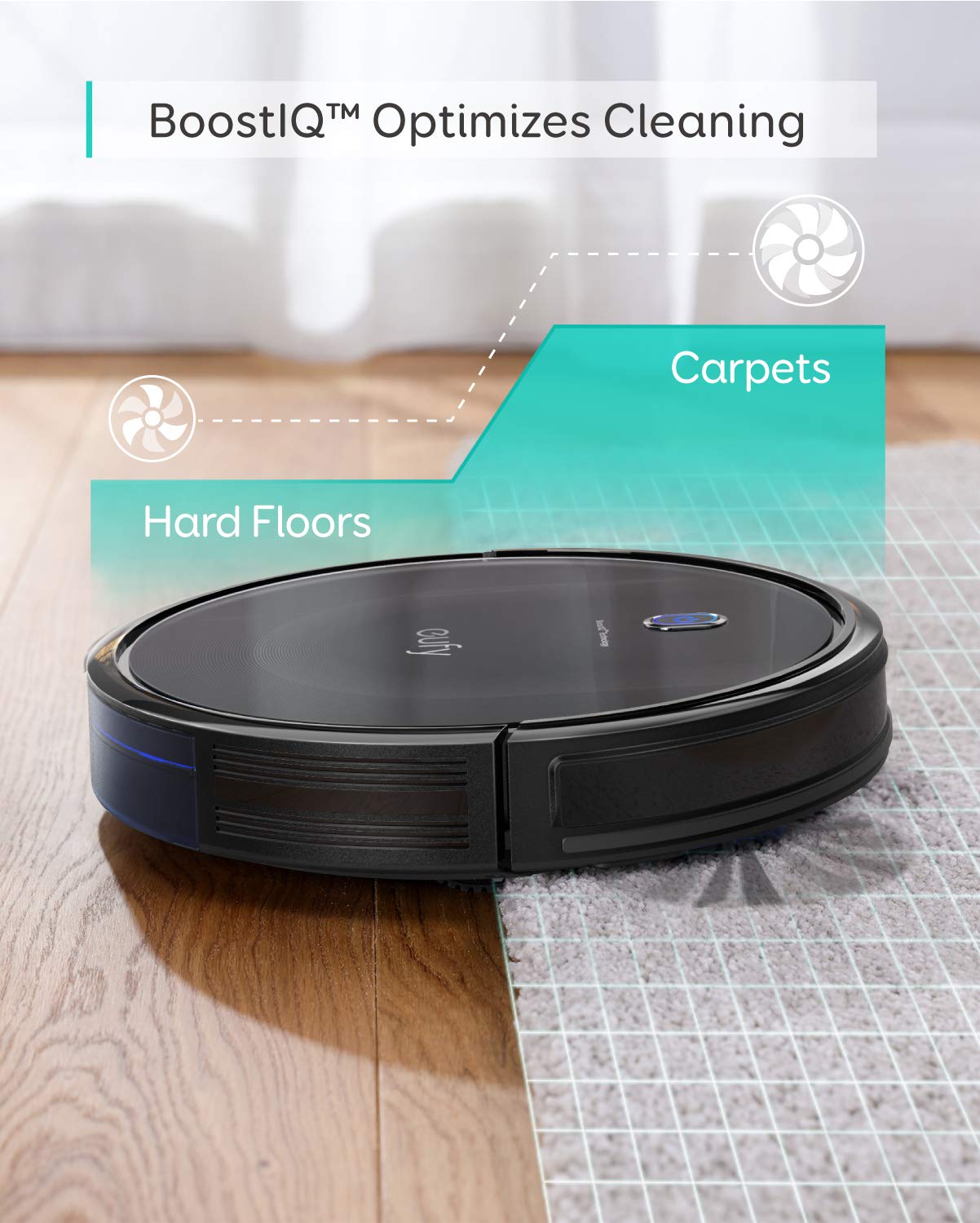 eufy by Anker, BoostIQ RoboVac 11S MAX, Robot Vacuum Cleaner, Super