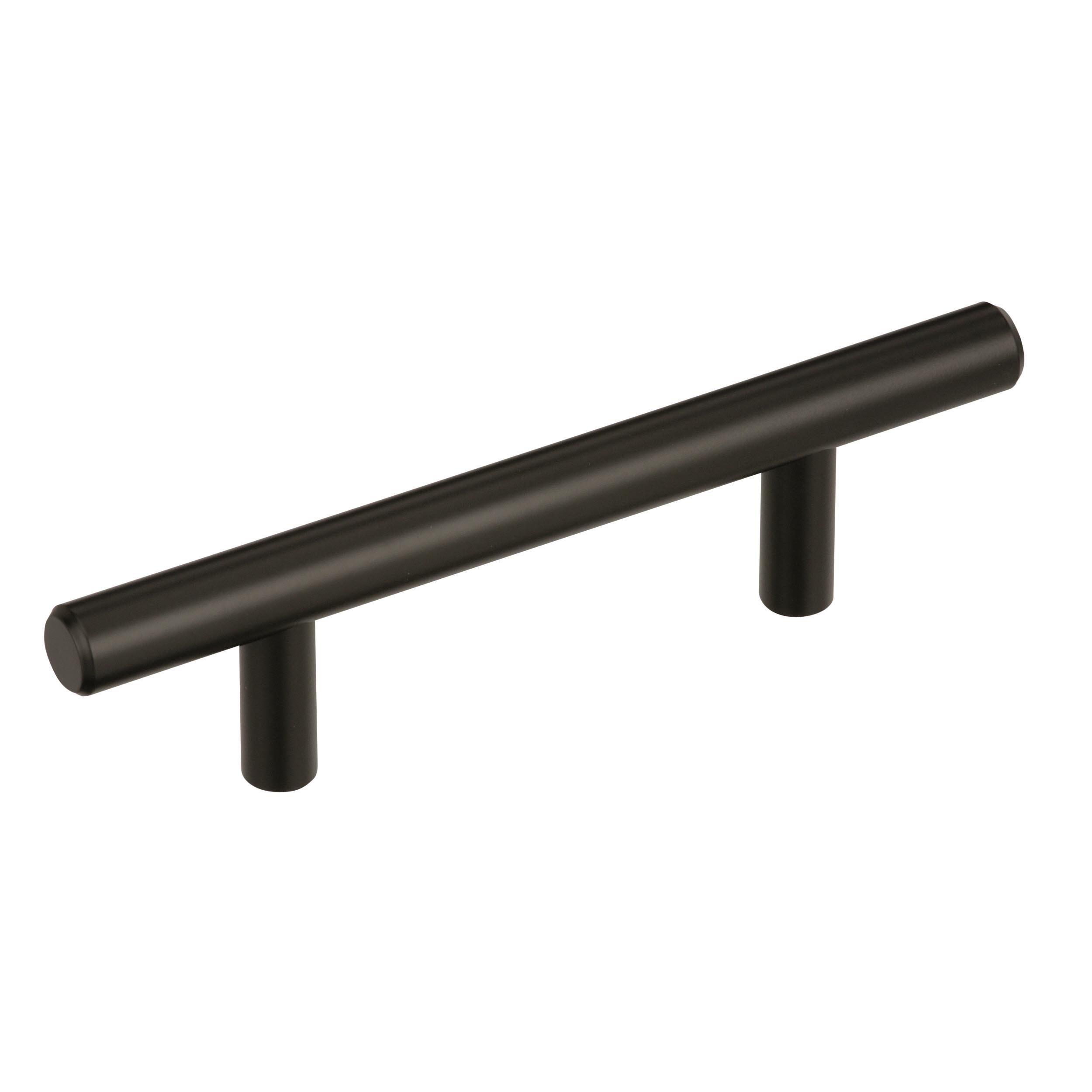 Photo 1 of Amerock | Cabinet Pull | Black Bronze | 3 inch (76 mm) Center to Center | Bar Pulls | 10 Pack | Drawer Pull | Drawer Handle | Cabinet Hardware