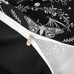 Castle Fairy Moth Animal Theme Duvet Cover Queen