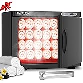 TASALON Professional Hot Towel Warmer Cabinet, 23L Large Capacity, Use for Facial Spa, Hair Beauty, Salon Equipment and Home, Perfect Temperature for Towel Warmer, Fits up to 72 Small Towels - Black