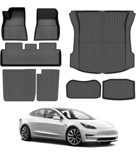 ToughPRO All-Weather Floor Mats – Custom Fit Honda HR-V 2016-2022 – Black Rubber – 4pc