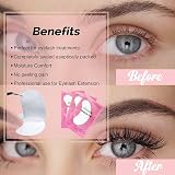 GreenLife 50 Pairs Eyelash Under Eye Gel Patches Collagen Pads view 7