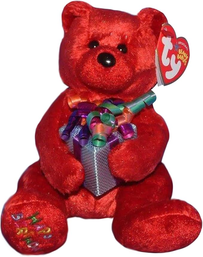 happy birthday beanie baby