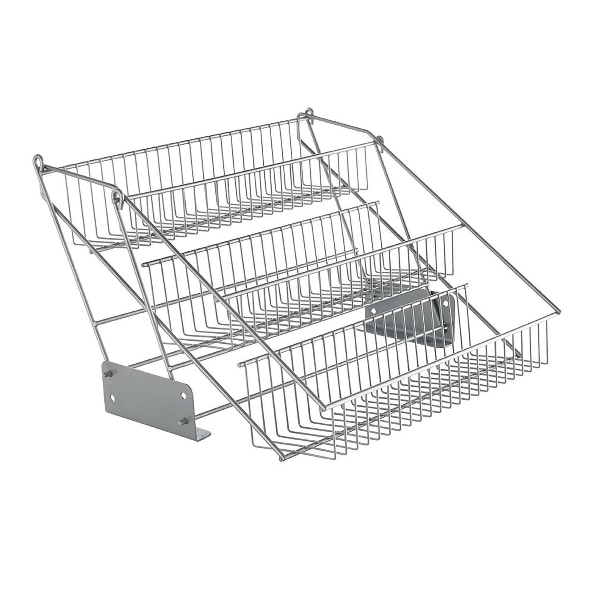 Metaltex "Up & Down" Spice Rack, Silver, 33 x 28 x 21 cm