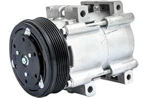 FKG AC Compressor and A/C Clutch 4L2Z19V703AA fit for 1991-2001 Ford Explorer (4.0L Only), 1990-2011 Ford Ranger (4.0L Only), 1991-2001 Ford Ranger (3.0L Only)