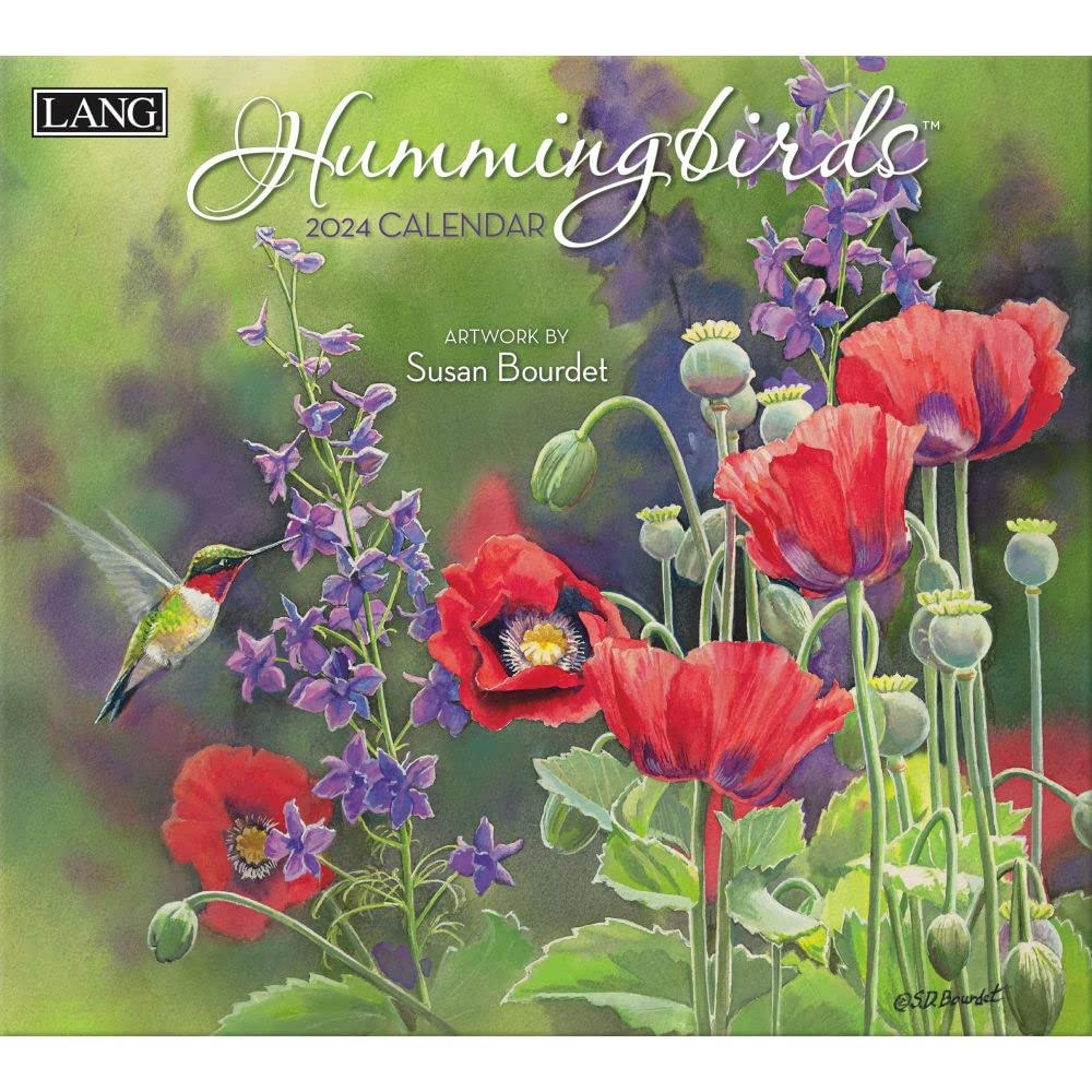 LANG Hummingbirds 2024 Wall Calendar (24991001918)
