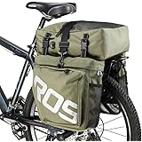 ROSWHEEL 3-in-1トリプル パニアバッグ 37L 14892 オリジナルマイクロファイバータオル 付属 [日本正規代理店品 1年保証]