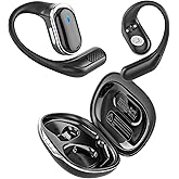 Wireless Earbuds Bluetooth 5.4 Headphones, 50H Playtime Stereo Earphones with ENC Noise Cancelling, IPX7 Waterproof Open Ear 