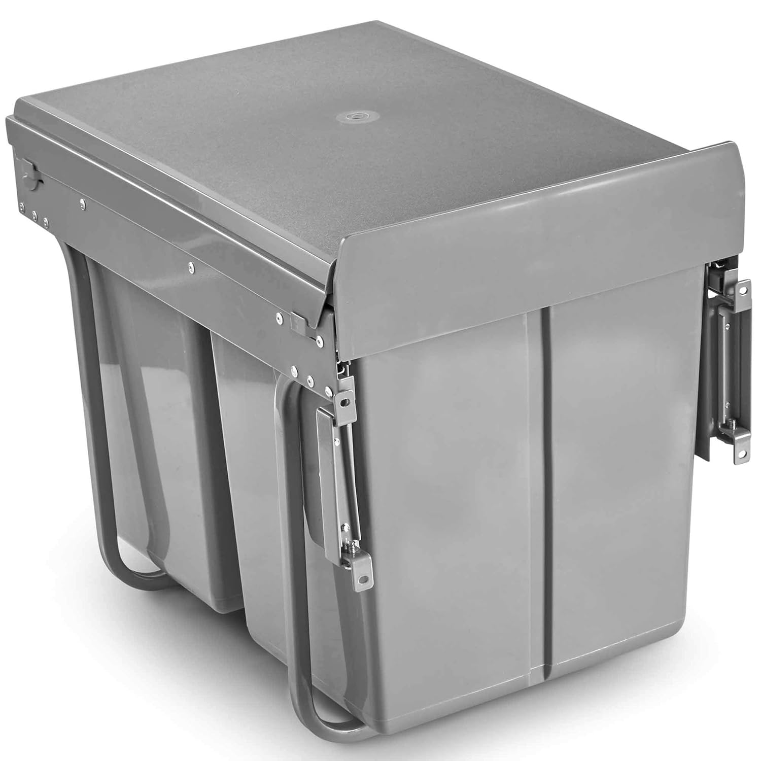 VonHaus Pull Out Bin for Cupboard/Under Sink 40L Rubbish Capacity 2