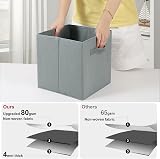 Amazing Tour 8 Pcs Cube Storage Boxes 33x38x33cm Foldable Fabric with Handles view 6